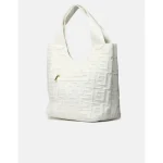 Άσπρη τσάντα ώμου Manus - Image 2