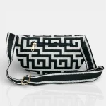 Ασπρόμαυρη Τσάντα Μέσης/Στήθους - Image 3