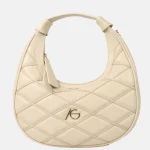 Μπεζ τσάντα ώμου Adele