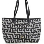 Ασπρόμαυρη Τσάντα Ώμου Alcinoe