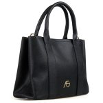 Μαύρη Τσάντα Χειρός Alexandra - Image 3