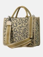 Μπεζ Τσάντα Χειρός - Image 2