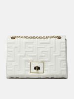 Άσπρη τσάντα χιαστί Capra (Μεσαία)