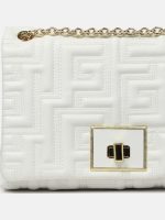 Άσπρη τσάντα χιαστί Capra (Μεσαία) - Image 3