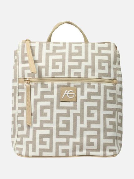 Μπεζ Τσάντα Πλάτης