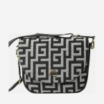 Γυναικεία Τσάντα Χιαστί Ασπρόμαυρη