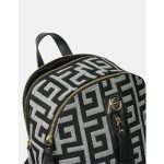 Χειροποίητο σακίδιο πλάτης ασπρόμαυρο Terra - Image 2