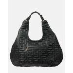 Xειροποίητη τσάντα χειρός μαύρη Altney - Image 2