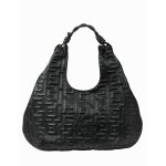 Xειροποίητη τσάντα χειρός μαύρη Altney