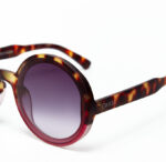 Γυαλιά Ηλίου Monica Round Havana Pink - Image 3