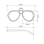 Γυαλιά Ηλίου Alessio Unisex Kale Havana - Image 9