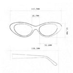 Γυαλια Ηλίου Lina Small Cat Eye Ombre - Image 8