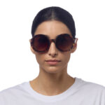 Γυαλιά Ηλίου Monica Round Havana - Image 5