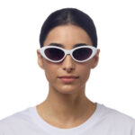 Γυαλιά Ηλίου Lina Small Cat Eye Λευκά - Image 5