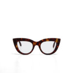 Γυαλιά Πρεσβυωπίας Claudia Lettura Big Cat Eye Classic Havana - Image 2
