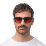 Γυαλιά Ηλίου Giovanni Unisex Havana Black/Red - Image 7