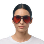 Γυαλιά Ηλίου Alessio Unisex Μαύρο - Κόκκινο - Image 7