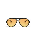 Γυαλιά Ηλίου Alessio Unisex Μαύρο - Κίτρινο - Image 2