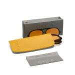 Γυαλιά Ηλίου Alessio Unisex Μαύρο - Κίτρινο - Image 9