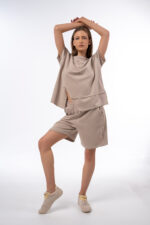 Μπλούζα φούτερ με Ασύμμετρο Κόψιμο Πούρο - Image 4