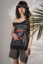 Φανελάκι Taste Μαύρο - Image 2